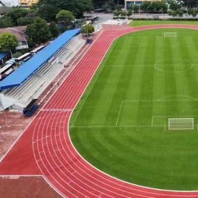 Bom preço Pista de atletismo amigável de Eco EPDM com sistema respirável do revestimento de pulverizador em linha