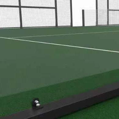 Bom preço Terrenos suaves de tênis de padel Instalação fácil e superfície de qualidade em linha