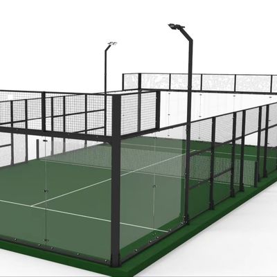 Bom preço Corte de tênis de padel sintético suave Instalação fácil em linha