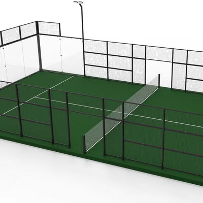 Bom preço Fácil instalação Green Padel Court Tennis Material sintético 1 ano de garantia em linha