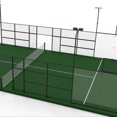 Bom preço Área de ténis de padel sintética lisa para o exterior Fácil instalação em linha