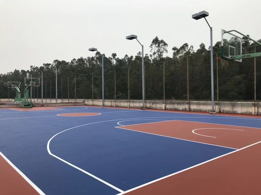 Bom preço Superfície lisa ou texturizada Polyurethane Sport Flooring Classe 1 Resistência ao fogo em linha