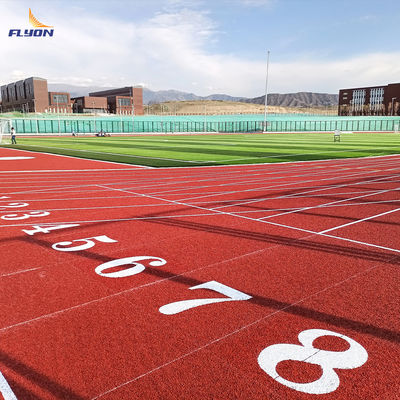 Bom preço Pista de atletismo amigável do sistema do sanduíche de Eco EPDM para o jogo dos esportes atléticos em linha