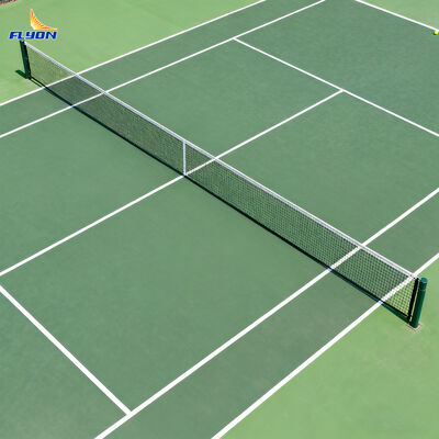 Bom preço Colores personalizáveis Pickleball Court Mat com 215.23 Sqft tamanho de rolo para 44 * 20ft ou 60 * 30ft quadras e 8 anos de vida útil em linha