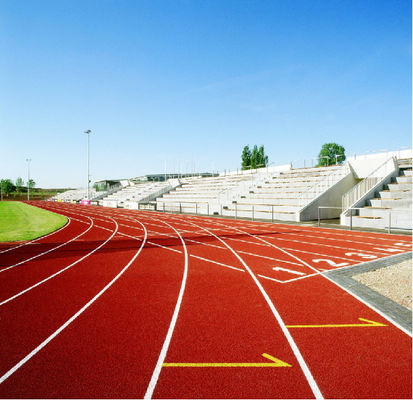 Bom preço As pistas de atletismo atléticas duráveis IAAF certificaram a espessura de 15.9mm para o estádio em linha