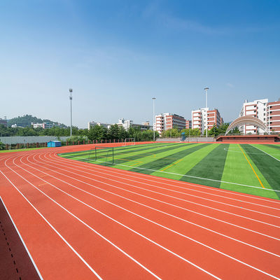 Bom preço Pistas de atletismo atléticas de borracha de EPDM SBR com certificação do sistema IAAF do sanduíche em linha