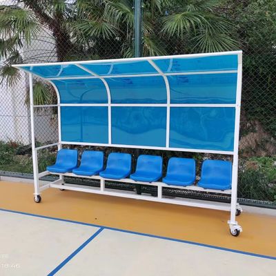 Bom preço Substitua o estádio da escola de Team Bench Shelters For Outdoor do futebol em linha
