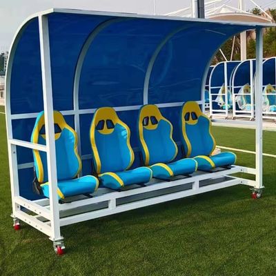 Bom preço Abrigo do banco de 12 sub dos assentos para o clube do futebol do estádio da escola em linha