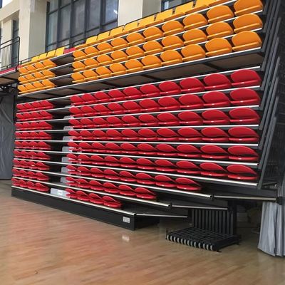 Bom preço Assento retrátil de dobramento traseiro do Bleacher para a escola interna Salão da universidade em linha