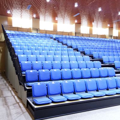 Bom preço Assento retrátil moderno do Bleacher, sistema de assentamento telescópico para o teatro da escola em linha