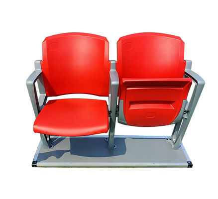 Bom preço Cadeira de Estádio Esportes Assentos de Estádio de Plástico para Tribunas Assentos de Estádio com costas em linha