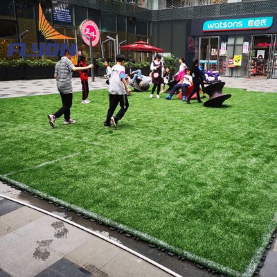 Bom preço grama artificial sintética do tamanho do × 50cm de 50cm para a corte do basebol do handball em linha