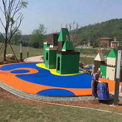 Bom preço Revestimento de borracha criativo do Gym de EPDM com cor amarela azul vermelha do arco-íris em linha