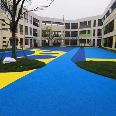 Bom preço Os esportes colocam os grânulo de borracha de EPDM que pavimentam anti Eco UV não tóxico amigável em linha