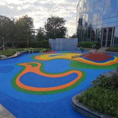 Bom preço O arco-íris colore o grânulo de borracha de EPDM para o revestimento de Colouful da piscina em linha