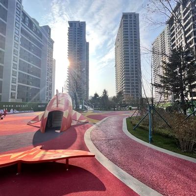 Bom preço Beautiful Colorful EPDM Rubber Granule Heat Resistant Water Resistant em linha