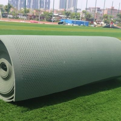 Almofada de borracha de choque da espuma do OEM para o uso exterior do relvado sintético artificial da grama