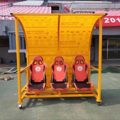 Bom preço Banco exterior personalizado do assento do estádio para o treinador de futebol Player em linha