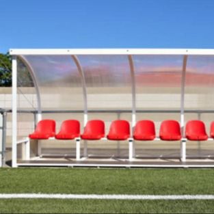 Bom preço Assento exterior móvel portátil do estádio para o futebol Team Substitute em linha