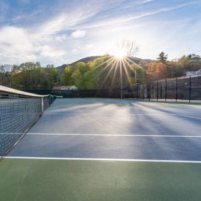 Bom preço Linha livre corte de pintura Mat Flooring Colors Customized de Pickleball do serviço em linha