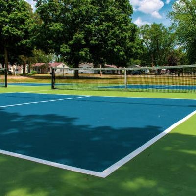 Bom preço Corte interna de Pickelball rolo portátil Mat Free Line Painting Service de 60 x de 30ft em linha