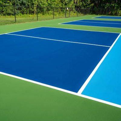 Bom preço Cores personalizadas de superfície de Pickleball 	Corte Mat Sports Pickleball Flooring de Pickleball em linha