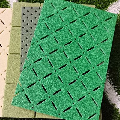 Bom preço Alta resistência ao deslizamento borracha absorvente de choque de piso 1/2 polegada em linha