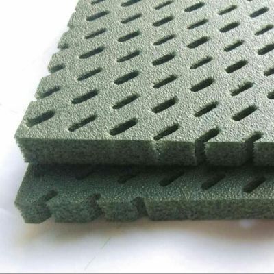 Bom preço Pad de choque de borracha de alta resistência ao deslizamento para absorção e proteção de choques em linha