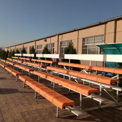 Estádios Desportivos Parques Públicos Assentos Tribunais de metal ao ar livre Com montagem necessária