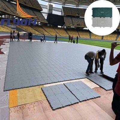 Instalação fácil Piso portátil com alta resistência ao deslizamento