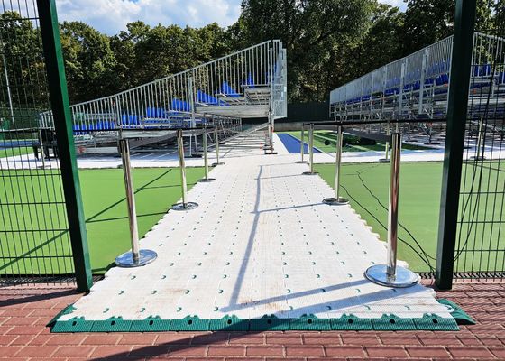 Bom preço Pavimento de eventos portátil de polietileno de alta densidade para aplicações personalizáveis em linha