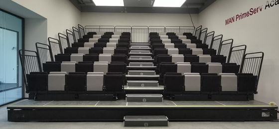 Bom preço Largura e altura personalizadas Assentos retráteis de bleacher Facil instalação garantida em linha