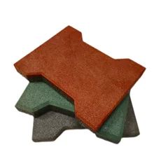 Bom preço Amostragens de almofadas de piso de borracha de alta durabilidade para pisos resistentes ao deslizamento em linha