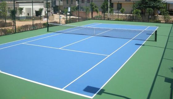 Classe 1 Resistência a incêndio PU piso desportivo com resina de poliuretano