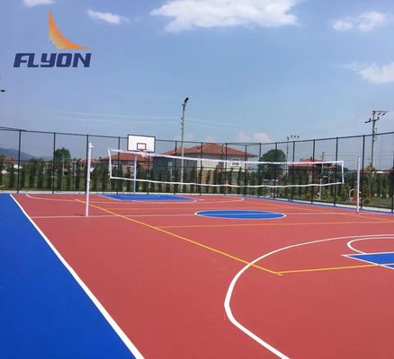 Bom preço Pavimentos esportivos de PU lisos ou texturizados de 20 kg/tambor para uso comercial em linha