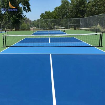 Bom preço Eco Amigável Antiderrapante Resistente a UV PVC Pickleball Court Mat Resistente a Desbotes 3mm em linha