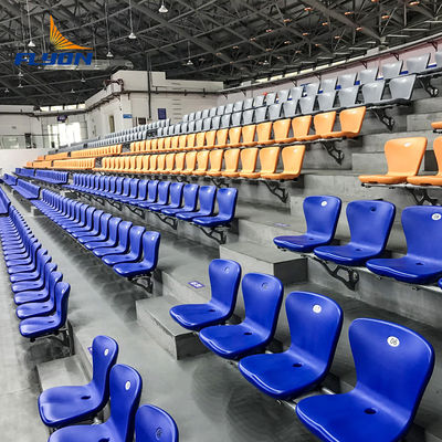 Bom preço Assentos de estádio de plástico de baixa manutenção em vários tamanhos em linha