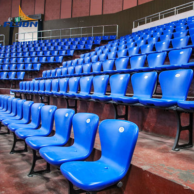 Assentos de estádio de plástico de vários tamanhos com baixo desempenho de manutenção