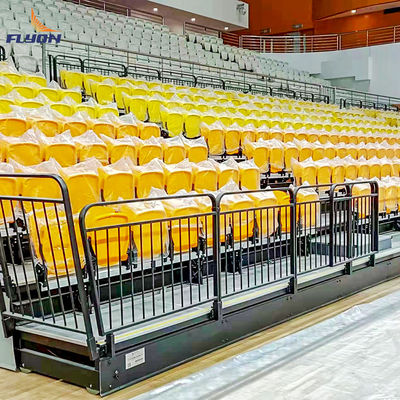 Bom preço Sistema de assentos retrátil profissional personalizável Assentos de bancada dobráveis para 200-500 pessoas em linha