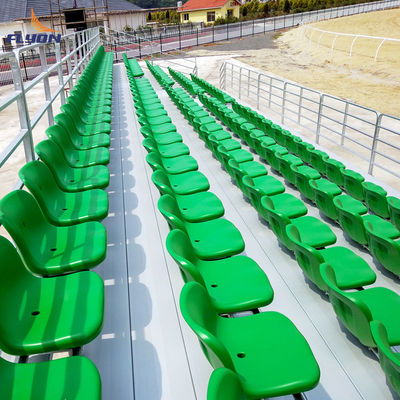 Bom preço Tribunais de alumínio assentos personalizáveis para eventos ao ar livre em linha