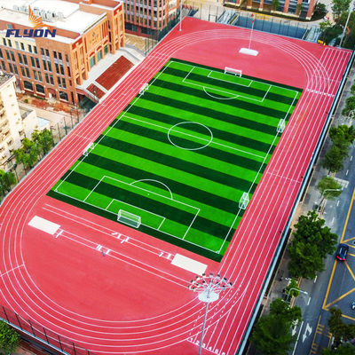 Bom preço 400m de borracha resistente a UV pista de corrida atlética pista de corrida de tartarão em linha