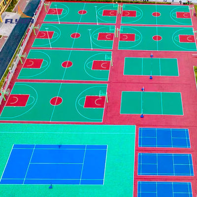 Bom preço Classe 1 Resistência a incêndio Polyurethane Court Sport Pu Sports Floor para instalações multi-sport em linha