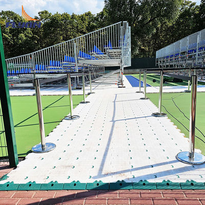 Sistemas de piso temporários resistentes ao fogo fáceis de instalar para uma instalação suave e rápida