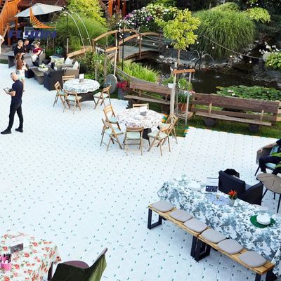 Bom preço Altamente resistente aos raios UV Portable Event Flooring Low Maintenance Customizable em linha