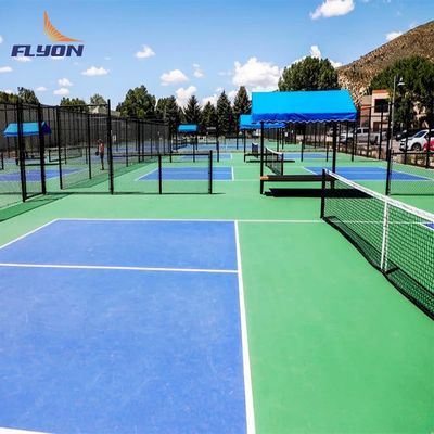 Bom preço Cortina de pickleball Mat Cortina de tamanho opção 60 * 30ft para desempenho duradouro em linha