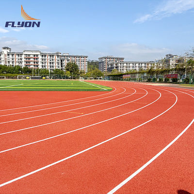 Bom preço Superfície texturizada Pistas de corrida atlética Instalação de depósito completo para máxima eficiência em linha