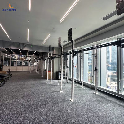 Bom preço Easy Clean Rubber Mat Outdoor Flooring SGS Certificado Design de Absorção de Som em linha