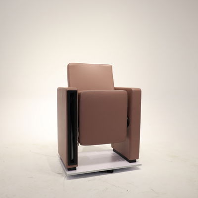 Auditório personalizável durável Assentos de cinema modernos com painéis de corredor