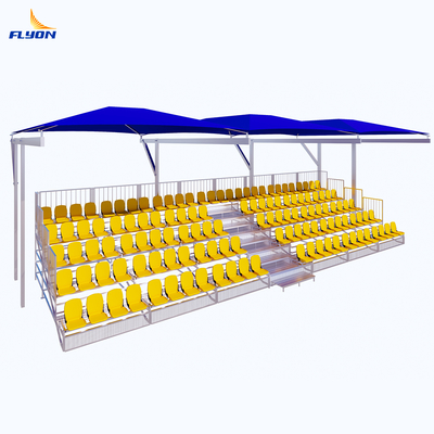 Bom preço Assento de Estádio Dobrável para Exterior com Toldo à Prova de Intempéries em linha