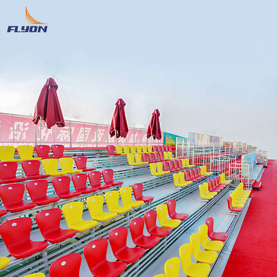 Bom preço Football Sports Car Sports Grandstand Aluminum Stadium Layer Bleachers Seating em linha